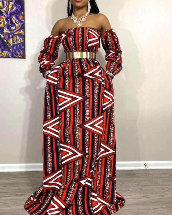 African Fashion Model