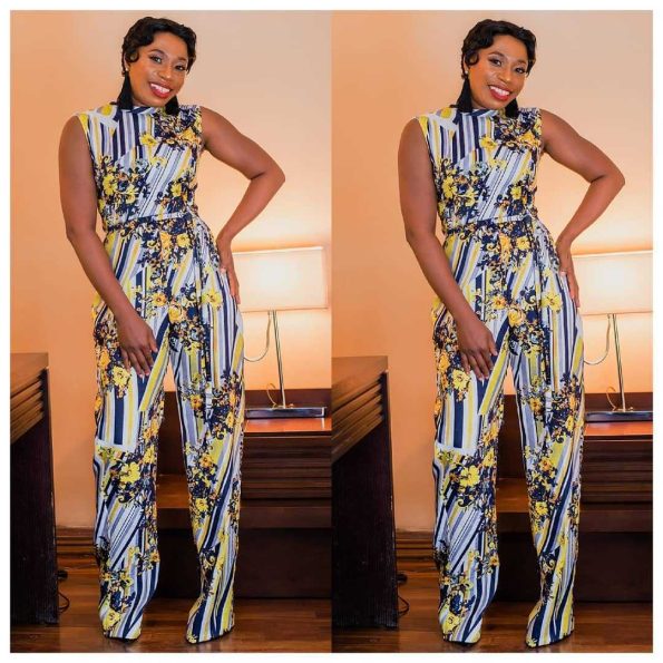 Bold & Beautiful Striped Floral Jumpsuit - Image 2